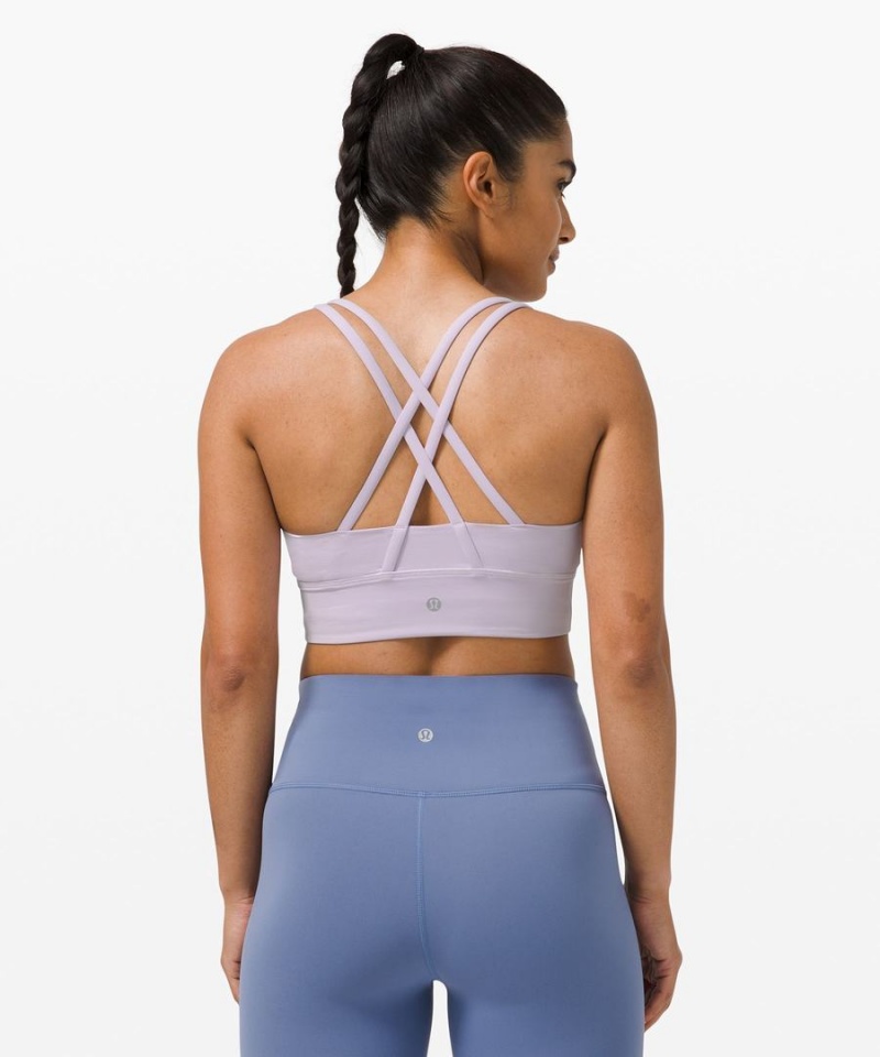 Sujetador Deportivo Lululemon Energy Longline Bra Medium Support, B–D Cups Mujer Lavanda Chile | 543EDCGUH