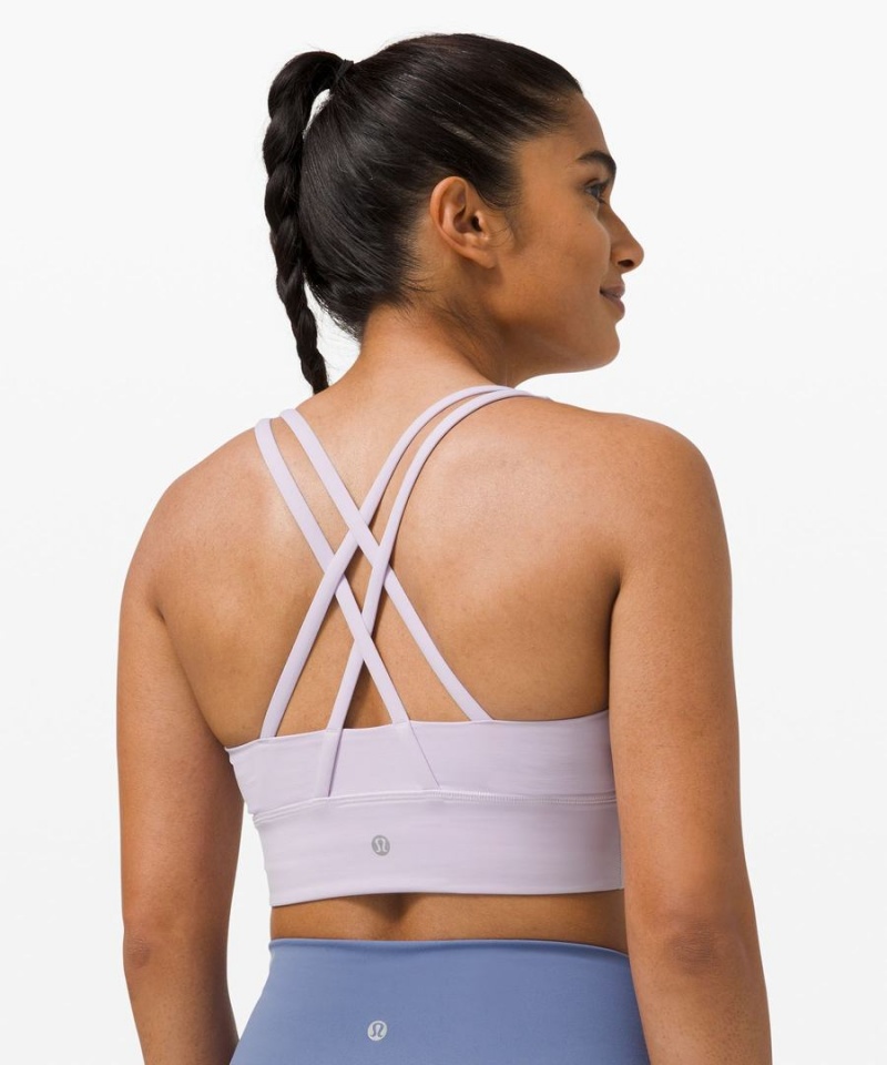Sujetador Deportivo Lululemon Energy Longline Bra Medium Support, B–D Cups Mujer Lavanda Chile | 543EDCGUH