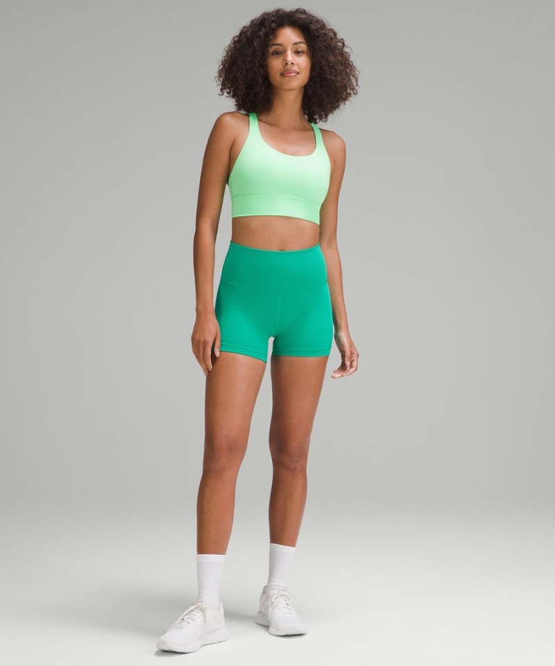 Sujetador Deportivo Lululemon Energy Longline Bra Medium Support, B–D Cups Mujer Turquesa Chile | 581UVPDQT