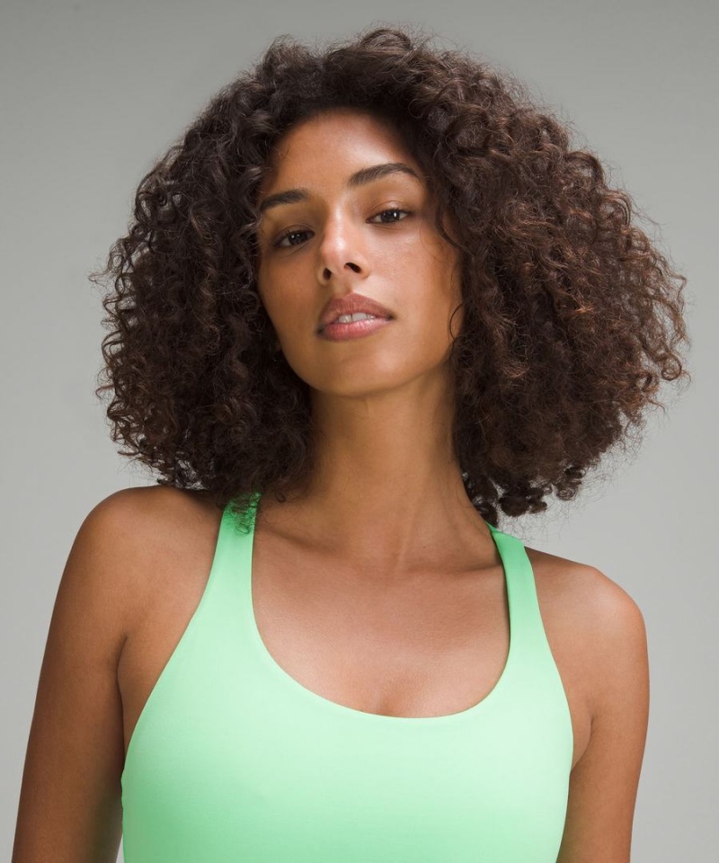 Sujetador Deportivo Lululemon Energy Longline Bra Medium Support, B–D Cups Mujer Turquesa Chile | 581UVPDQT