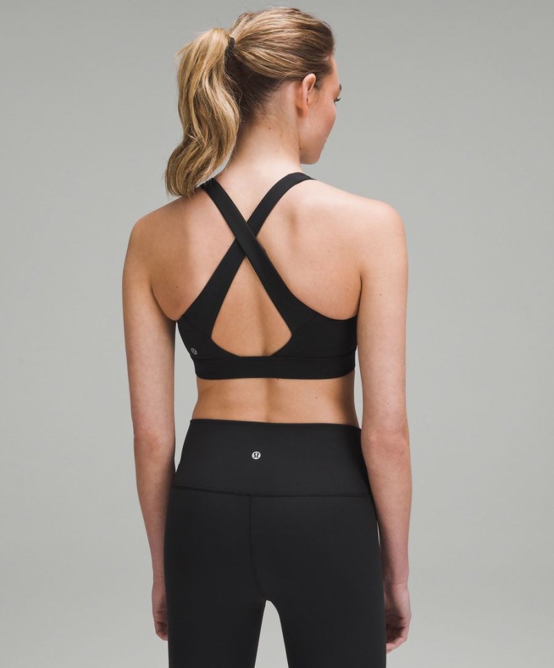 Sujetador Deportivo Lululemon Envital Bra Medium Support B/C Cup Mujer Negras Chile | 549YBEKOJ
