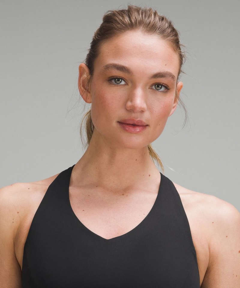 Sujetador Deportivo Lululemon Envital Bra Medium Support B/C Cup Mujer Negras Chile | 549YBEKOJ
