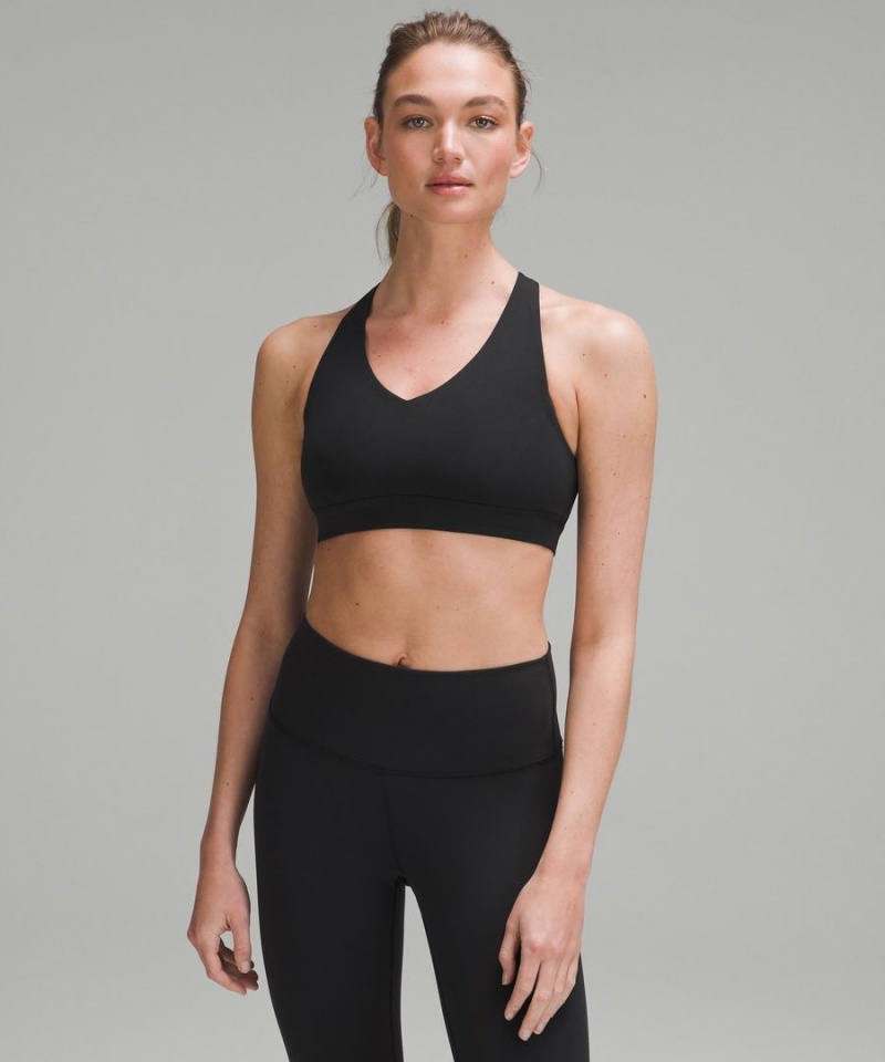 Sujetador Deportivo Lululemon Envital Bra Medium Support B/C Cup Mujer Negras Chile | 549YBEKOJ
