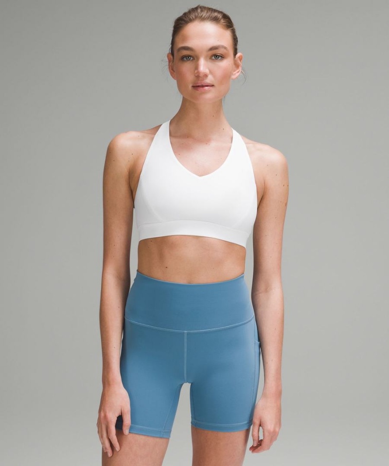 Sujetador Deportivo Lululemon Envital Bra Medium Support B/C Cup Mujer Blancas Chile | 537OGAYQU