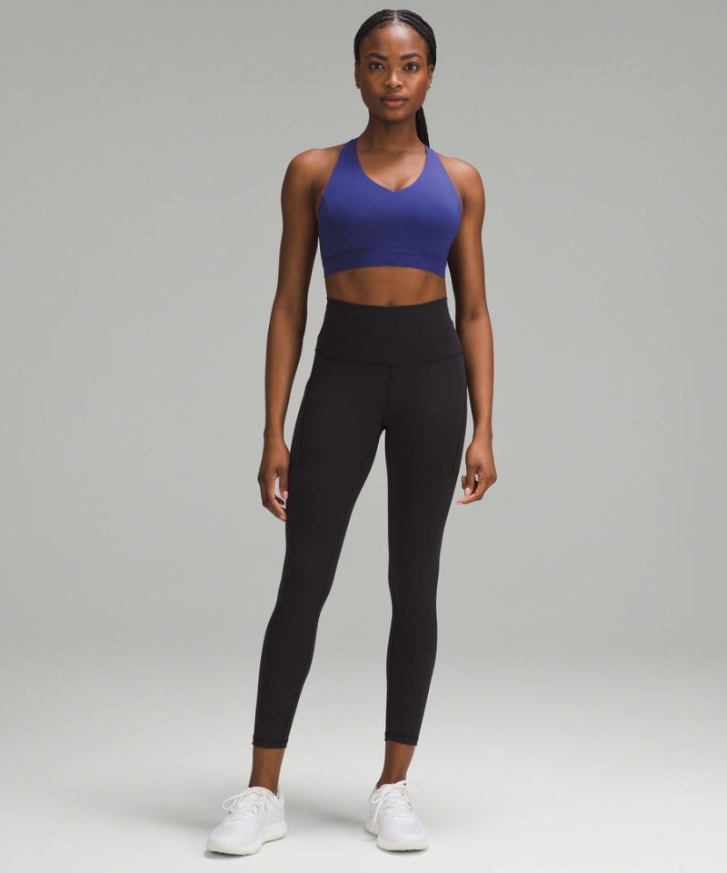 Sujetador Deportivo Lululemon Envital Bra Medium Support, D/DD Cup Mujer Azules Chile | 049KOSDUV