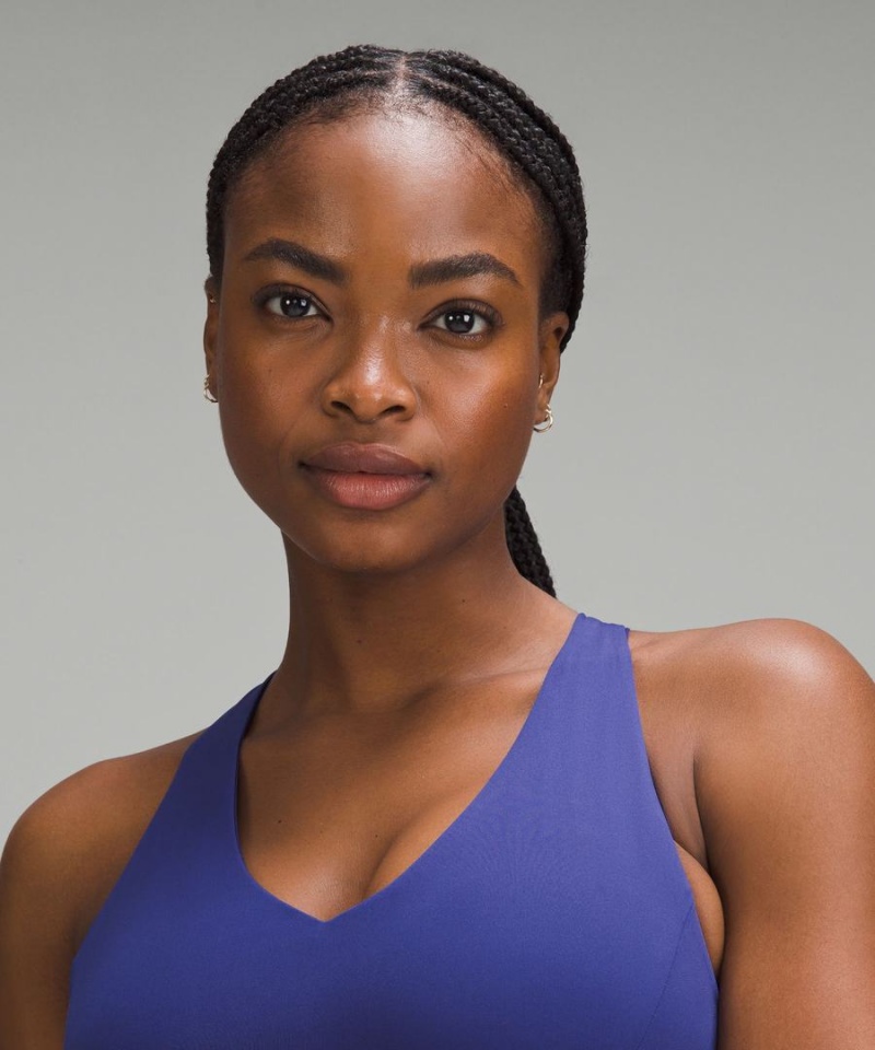 Sujetador Deportivo Lululemon Envital Bra Medium Support, D/DD Cup Mujer Azules Chile | 049KOSDUV