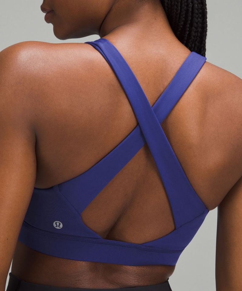 Sujetador Deportivo Lululemon Envital Bra Medium Support, D/DD Cup Mujer Azules Chile | 049KOSDUV