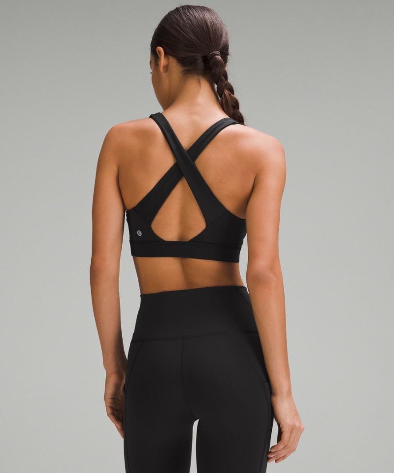 Sujetador Deportivo Lululemon Envital Bra Medium Support, D/DD Cup Mujer Negras Chile | 701VOZAPN