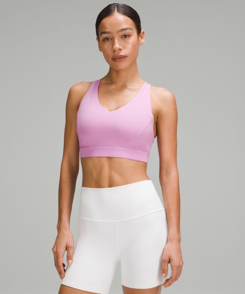 Sujetador Deportivo Lululemon Envital Bra Medium Support, D/DD Cup Mujer Moradas Chile | 264NJESMQ