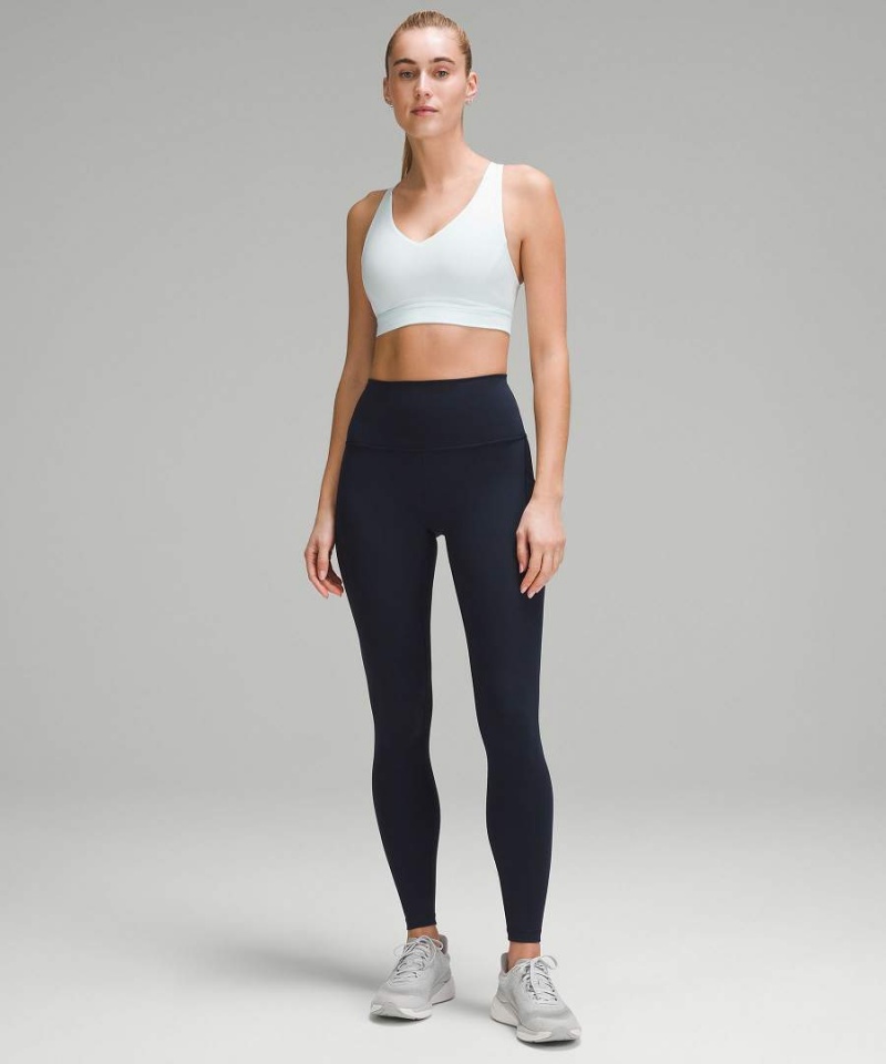 Sujetador Deportivo Lululemon Envital Bra Medium Support B/C Cup Mujer Azules Chile | 576EMZBDR