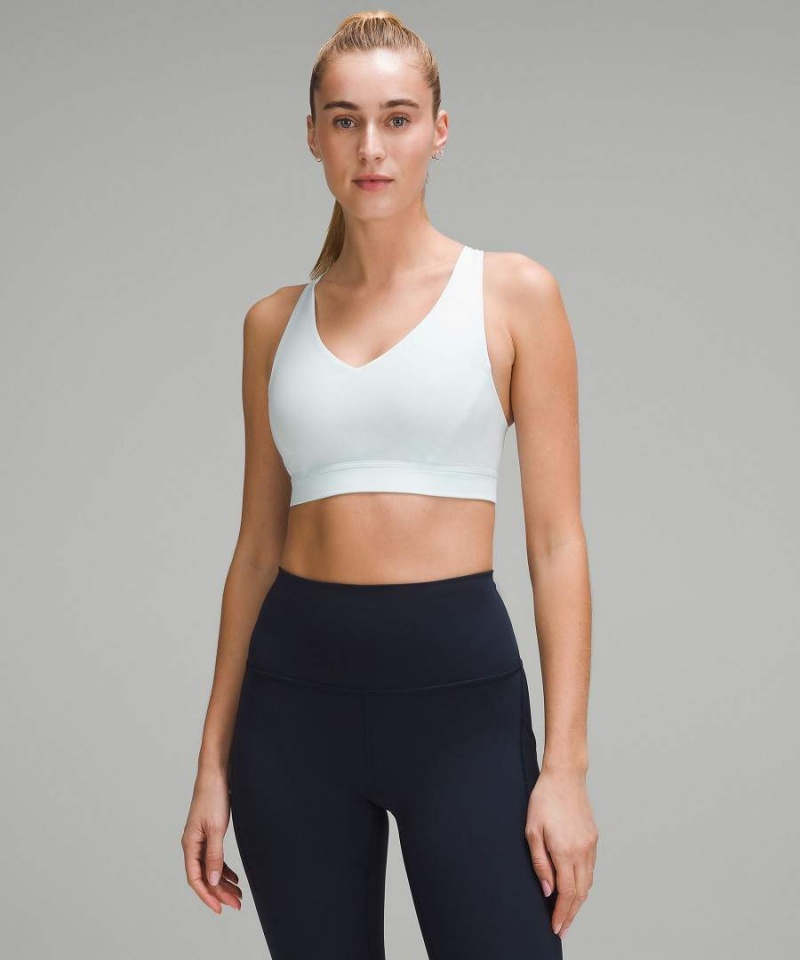Sujetador Deportivo Lululemon Envital Bra Medium Support B/C Cup Mujer Azules Chile | 576EMZBDR