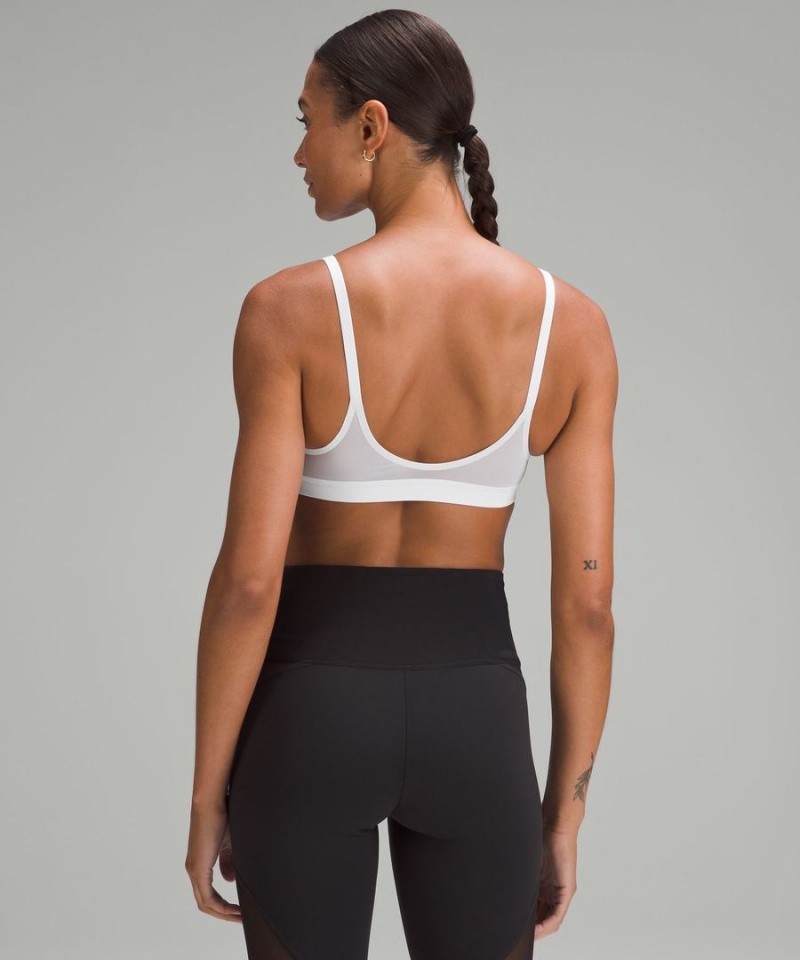 Sujetador Deportivo Lululemon Everlux with Mesh Train Bra B/C Cup Mujer Blancas Chile | 926MXYJWH