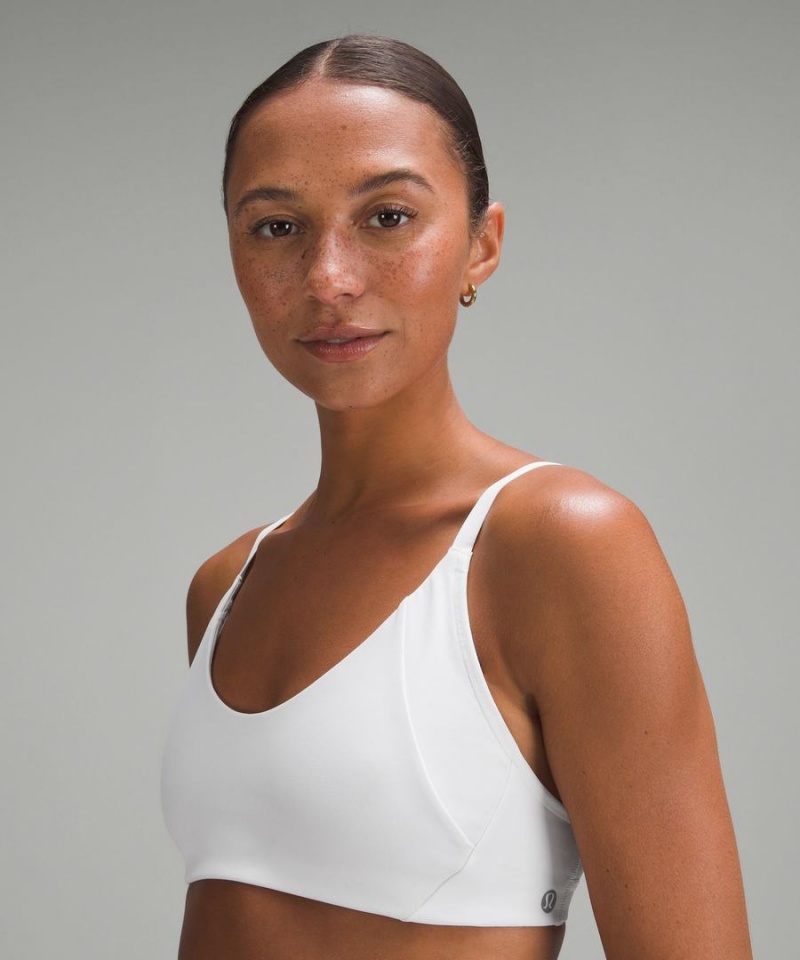 Sujetador Deportivo Lululemon Everlux with Mesh Train Bra B/C Cup Mujer Blancas Chile | 926MXYJWH