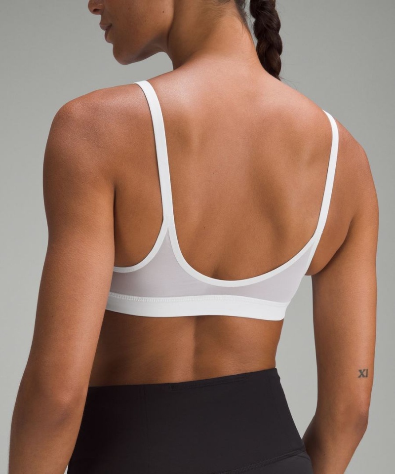 Sujetador Deportivo Lululemon Everlux with Mesh Train Bra B/C Cup Mujer Blancas Chile | 926MXYJWH
