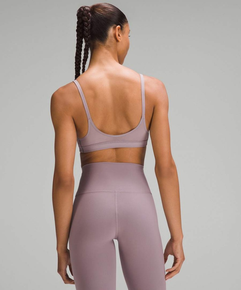 Sujetador Deportivo Lululemon Everlux with Mesh Train Bra B/C Cup Mujer Moradas Chile | 934XQYTMP