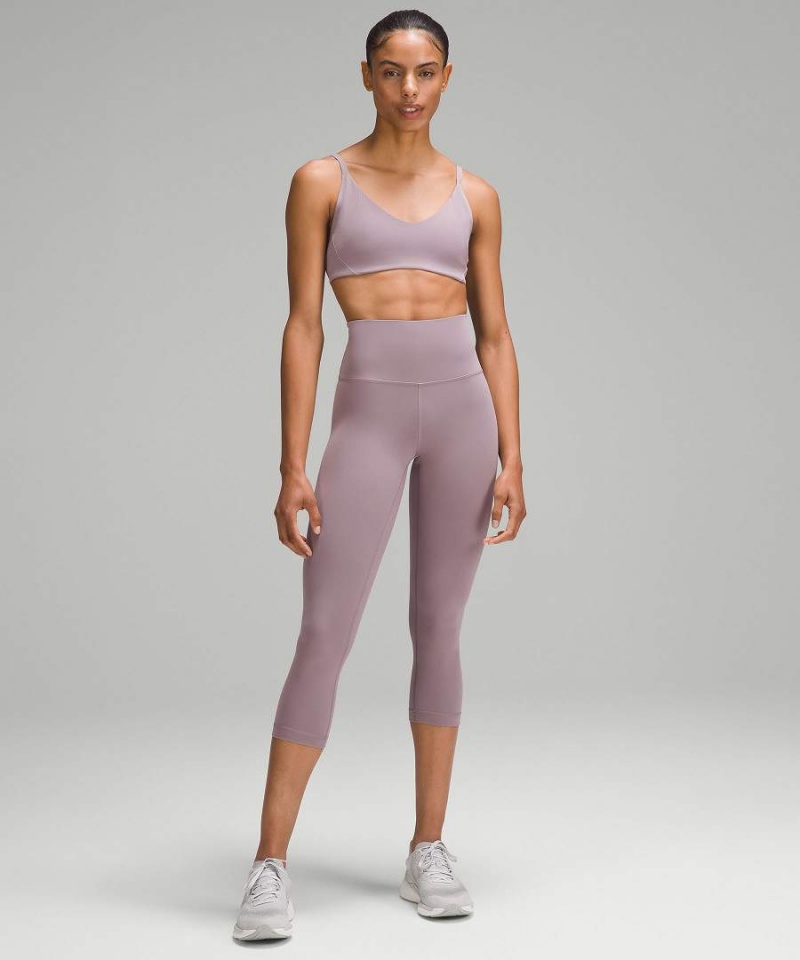 Sujetador Deportivo Lululemon Everlux with Mesh Train Bra B/C Cup Mujer Moradas Chile | 934XQYTMP