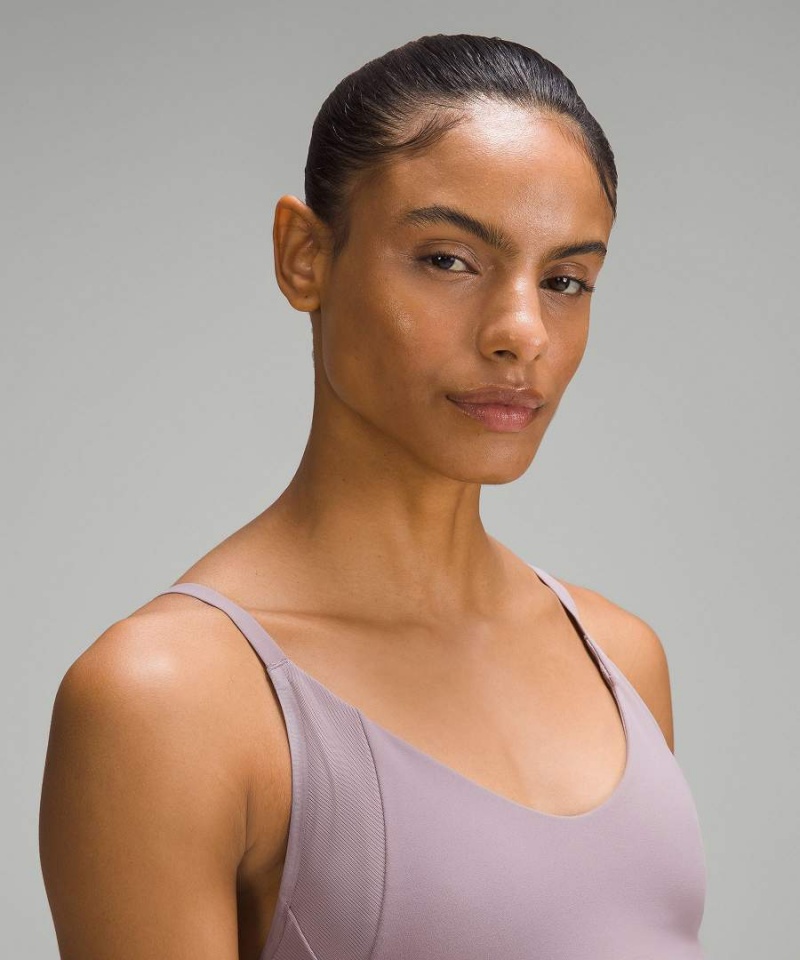 Sujetador Deportivo Lululemon Everlux with Mesh Train Bra B/C Cup Mujer Moradas Chile | 934XQYTMP