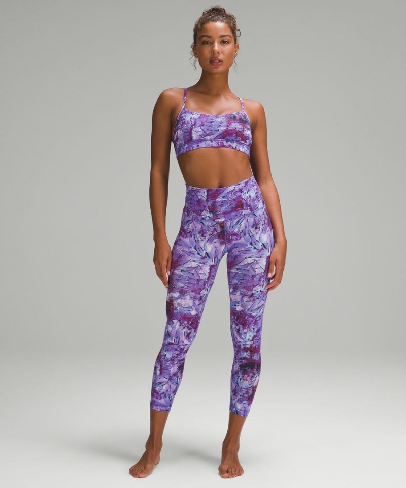 Sujetador Deportivo Lululemon Flow Y Bra Nulu Light Support, A–C Cups Mujer Multicolor Chile | 568DAEJKR