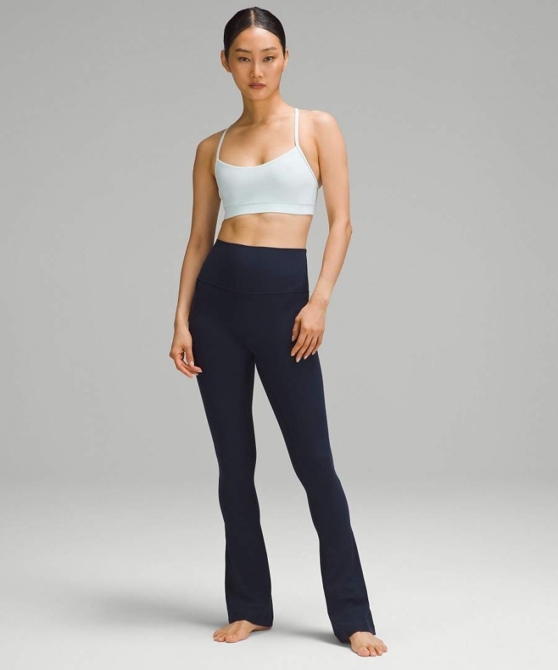 Sujetador Deportivo Lululemon Flow Y Bra Nulu Light Support, A–C Cups Mujer Azules Chile | 957EKOZCA