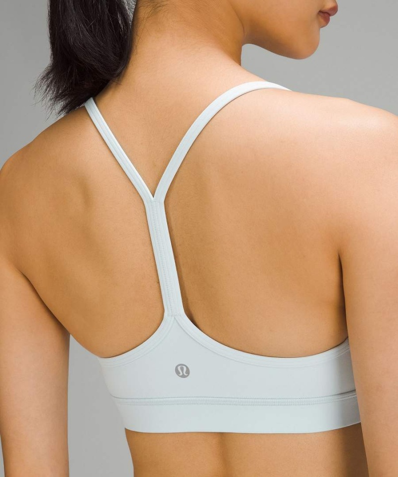 Sujetador Deportivo Lululemon Flow Y Bra Nulu Light Support, A–C Cups Mujer Azules Chile | 957EKOZCA