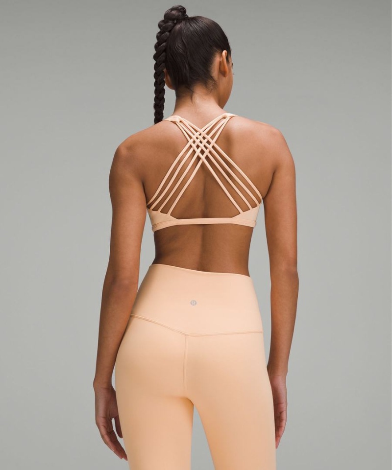 Sujetador Deportivo Lululemon Free to Be Bra - Wild Light Support, A/B Cup Mujer Coral Chile | 783VWQNLT