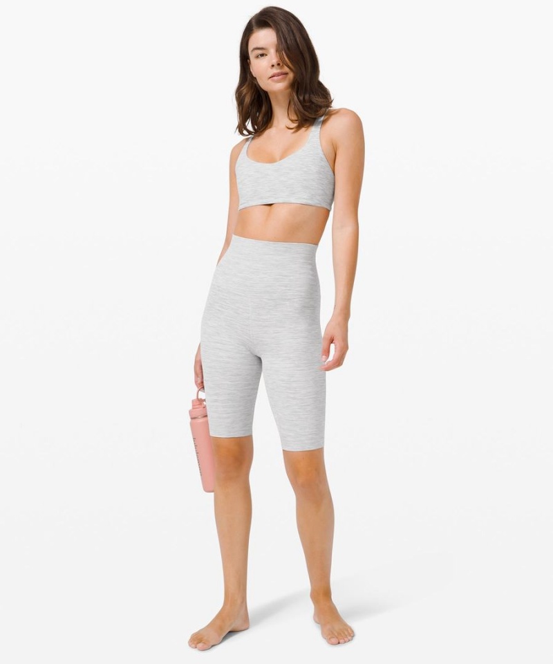 Sujetador Deportivo Lululemon Free to Be Bra - Wild Light Support, A/B Cup Mujer Gris Claro Chile | 413MGHQNY