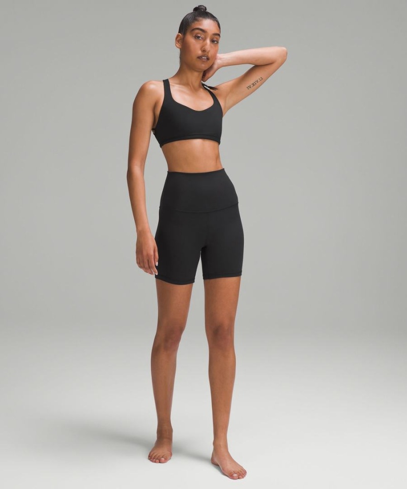 Sujetador Deportivo Lululemon Free to Be Bra - Wild Light Support, A/B Cup Mujer Negras Chile | 749XOKRAC