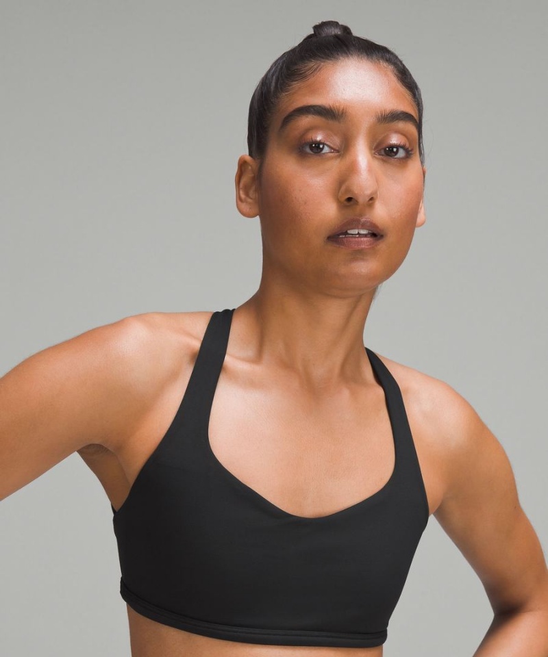 Sujetador Deportivo Lululemon Free to Be Bra - Wild Light Support, A/B Cup Mujer Negras Chile | 749XOKRAC