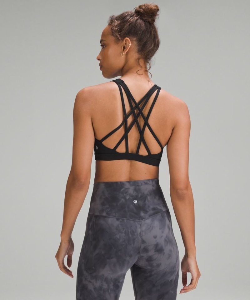 Sujetador Deportivo Lululemon Free to Be Serene Bra Light Support, C/D Cup Mujer Negras Chile | 285DBPJZT