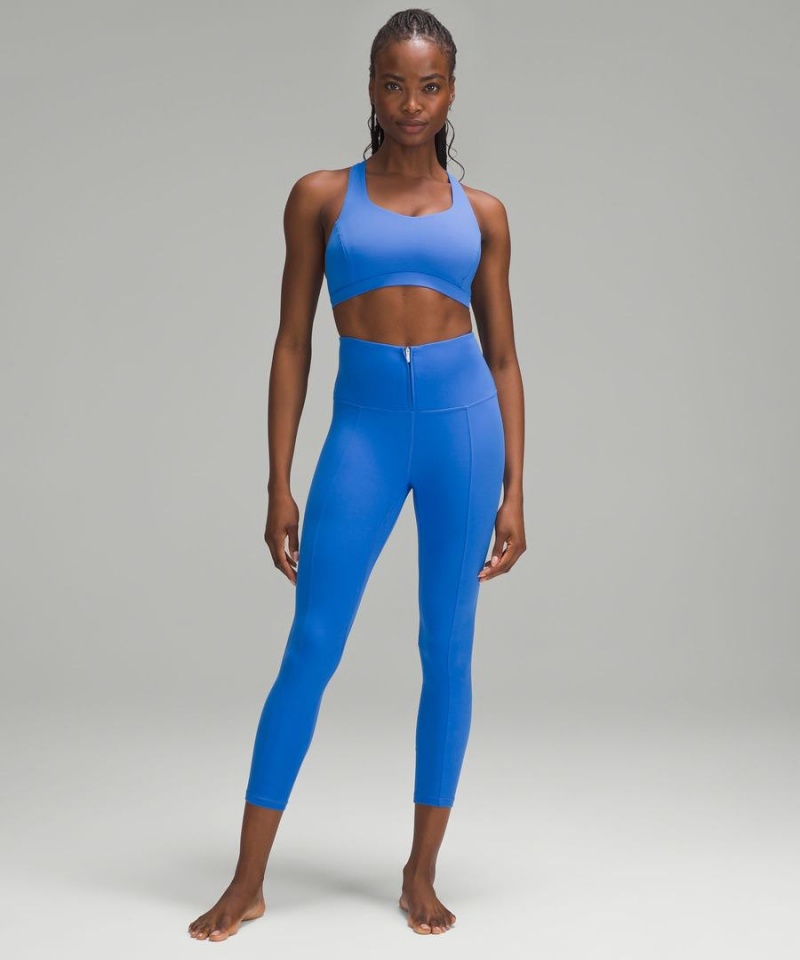 Sujetador Deportivo Lululemon Free to Be Serene Bra Light Support, C/D Cup Mujer Azules Chile | 705BOGXWU