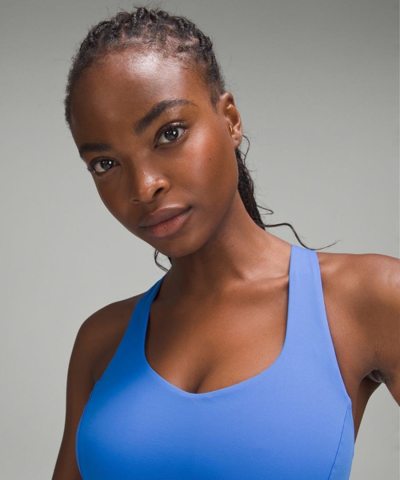 Sujetador Deportivo Lululemon Free to Be Serene Bra Light Support, C/D Cup Mujer Azules Chile | 705BOGXWU