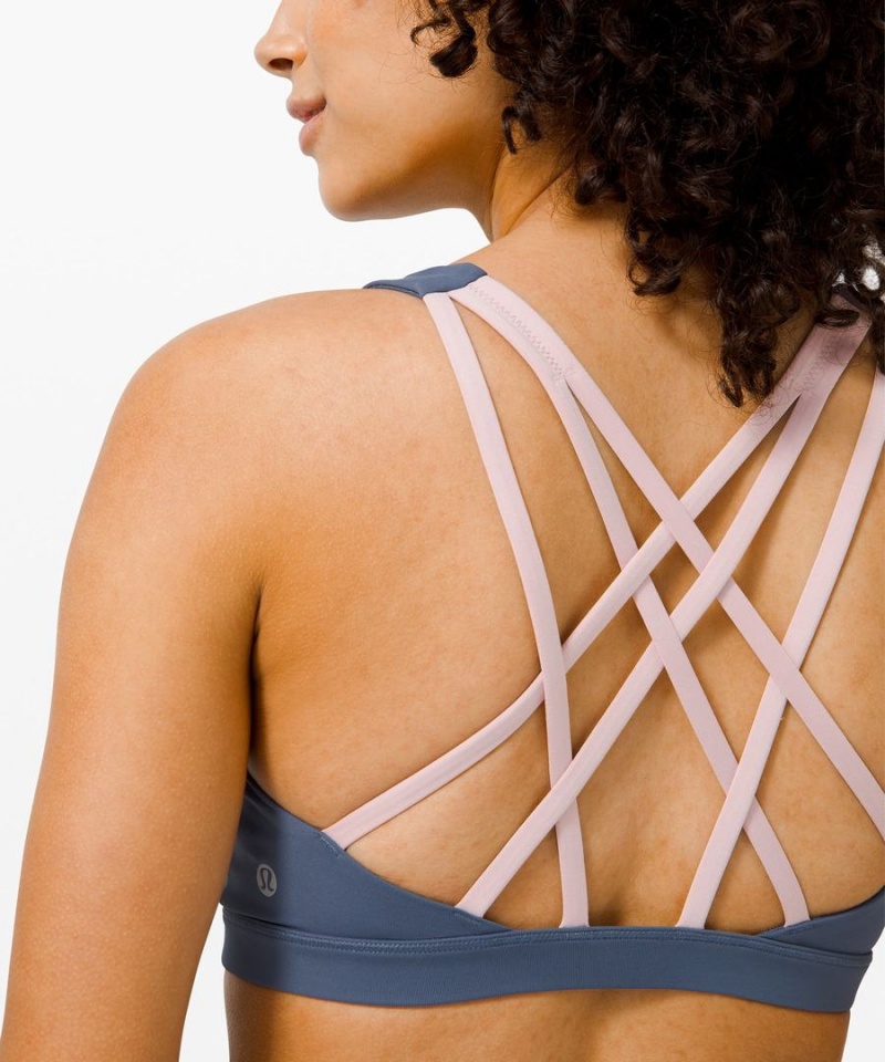 Sujetador Deportivo Lululemon Free to Be Serene Bra Light Support, C/D Cup Mujer Azules Chile | 826OPCNVA