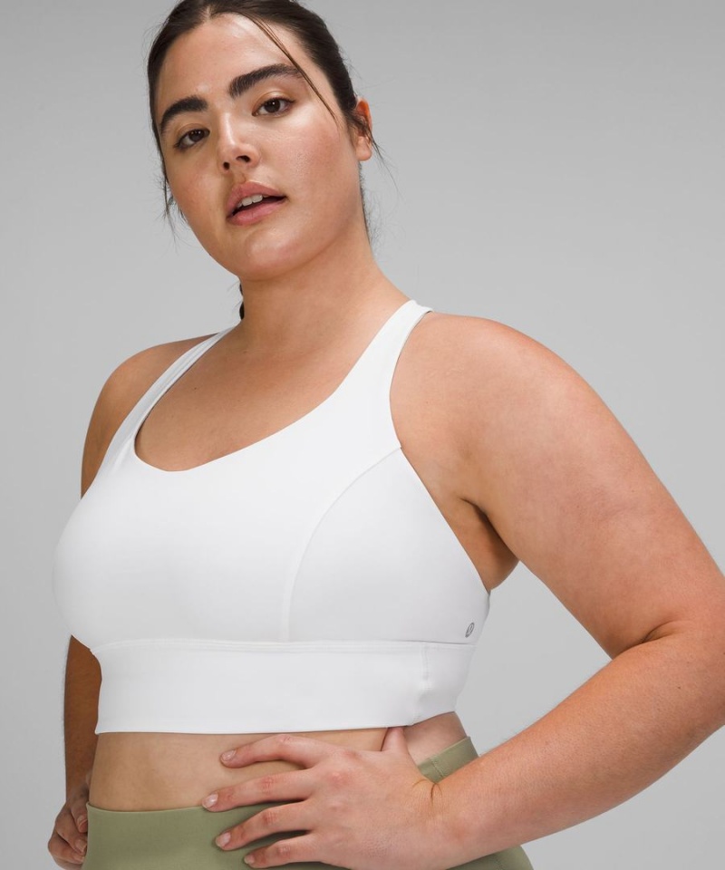 Sujetador Deportivo Lululemon Free to Be Serene Longline Bra Light Support, C/D Cup Mujer Blancas Chile | 630IDKPGM