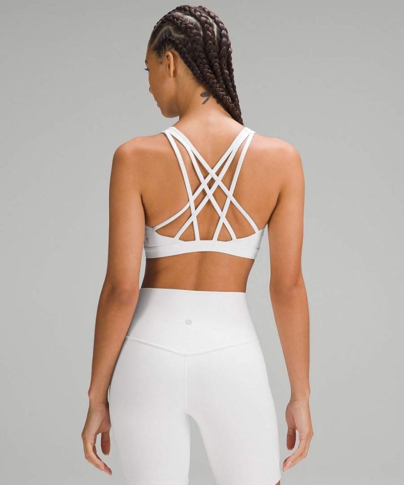 Sujetador Deportivo Lululemon Free to Be Serene Bra Light Support, C/D Cup Mujer Blancas Chile | 298GXDTCO
