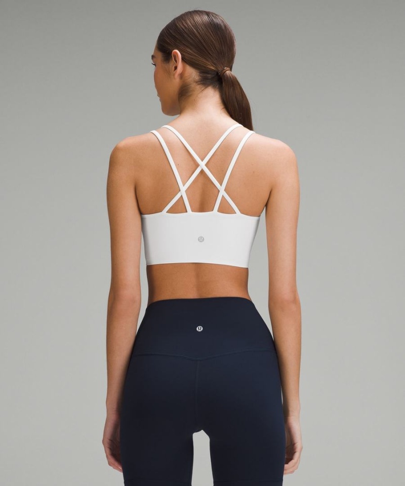 Sujetador Deportivo Lululemon Like a Cloud Longline Bra Light Support, B/C Cup Mujer Blancas Chile | 721EKNHIX