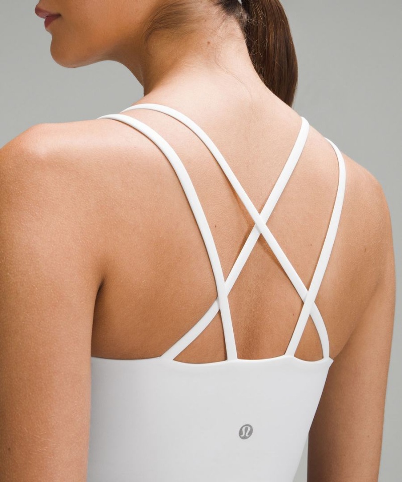 Sujetador Deportivo Lululemon Like a Cloud Longline Bra Light Support, B/C Cup Mujer Blancas Chile | 721EKNHIX
