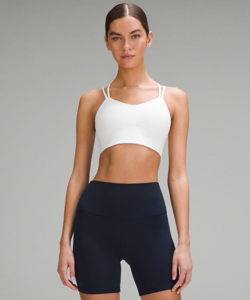 Sujetador Deportivo Lululemon Like a Cloud Longline Bra Light Support, B/C Cup Mujer Blancas Chile | 721EKNHIX