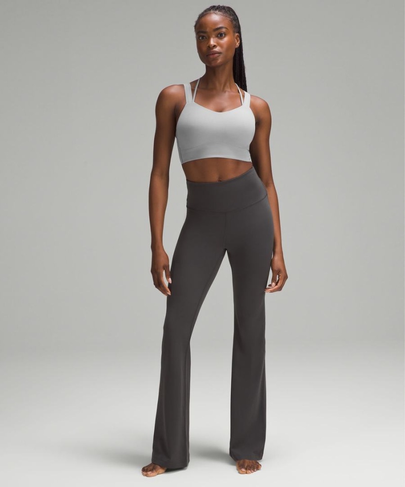 Sujetador Deportivo Lululemon Like a Cloud Longline Bra Light Support, D/DD Cup Mujer Gris Chile | 871ZNEOSD
