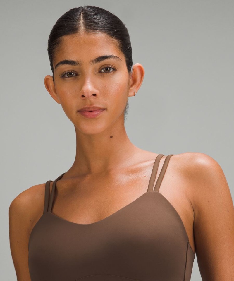 Sujetador Deportivo Lululemon Like a Cloud Bra Light Support, B/C Cup Mujer Chocolate Chile | 680CLWIKF