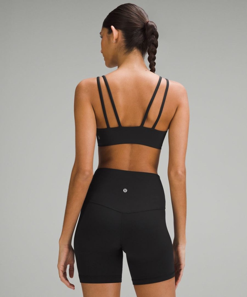 Sujetador Deportivo Lululemon Like a Cloud Bra Light Support, B/C Cup Mujer Negras Chile | 703YLVRKF