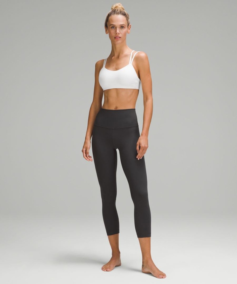 Sujetador Deportivo Lululemon Like a Cloud Acanalado Bra Light Support, B/C Cup Mujer Blancas Chile | 415GAZERQ