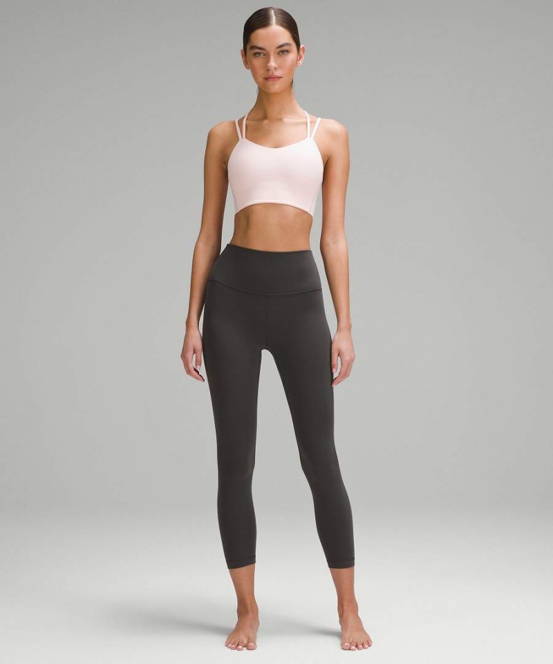 Sujetador Deportivo Lululemon Like a Cloud Longline Bra Light Support, B/C Cup Mujer Rojas Claro Chile | 831ROVDEU