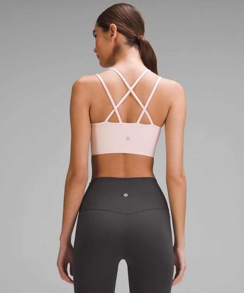 Sujetador Deportivo Lululemon Like a Cloud Longline Bra Light Support, B/C Cup Mujer Rojas Claro Chile | 831ROVDEU