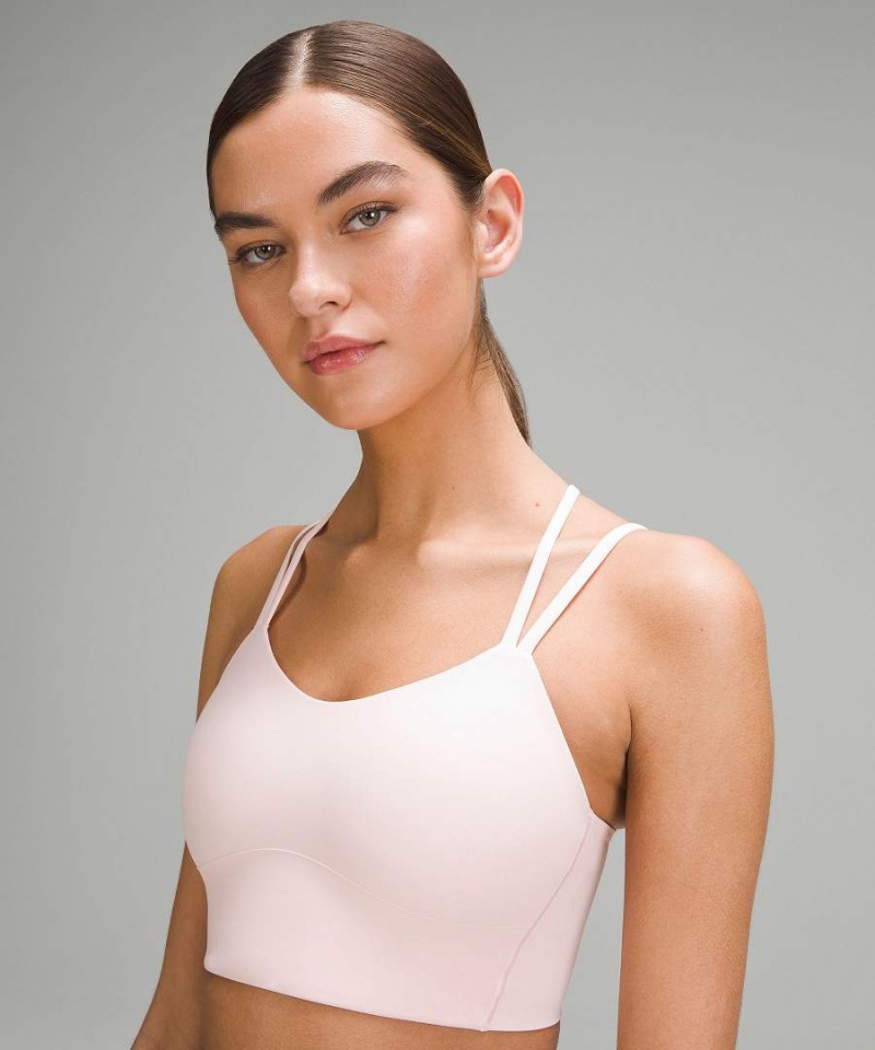 Sujetador Deportivo Lululemon Like a Cloud Longline Bra Light Support, B/C Cup Mujer Rojas Claro Chile | 831ROVDEU