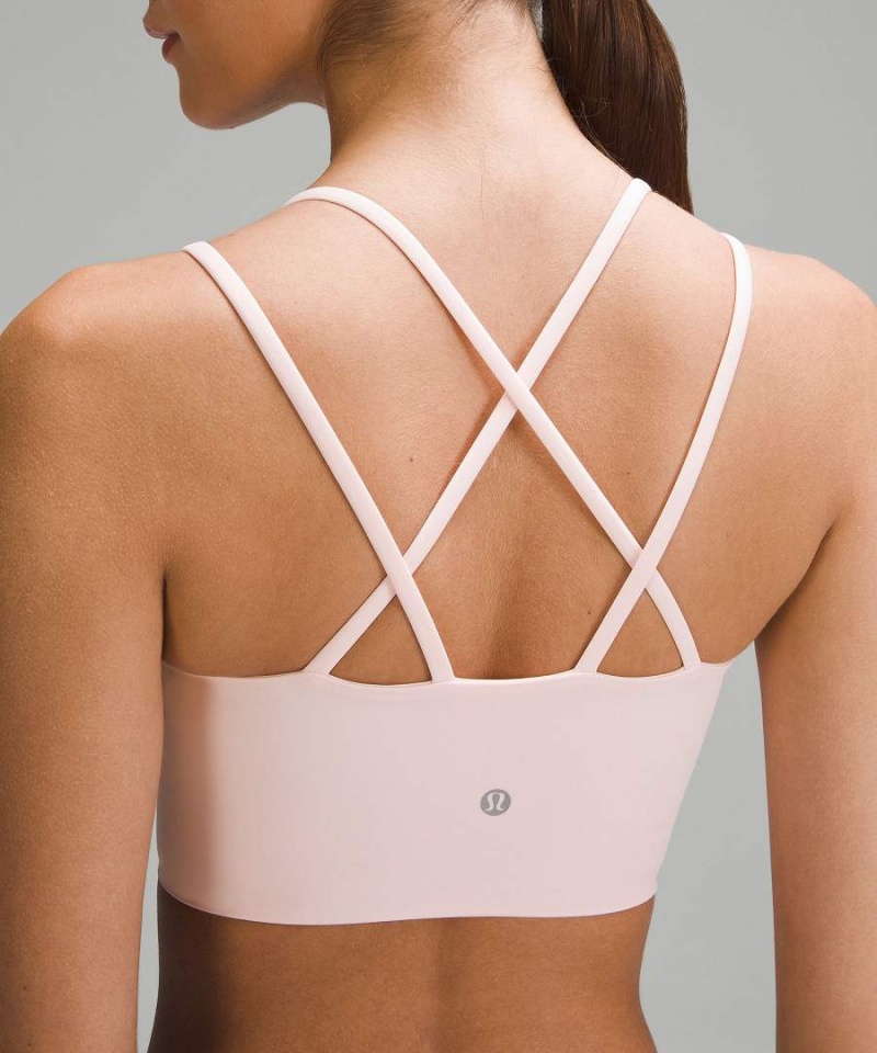 Sujetador Deportivo Lululemon Like a Cloud Longline Bra Light Support, B/C Cup Mujer Rojas Claro Chile | 831ROVDEU