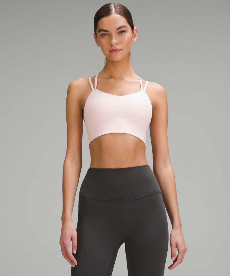 Sujetador Deportivo Lululemon Like a Cloud Longline Bra Light Support, B/C Cup Mujer Rojas Claro Chile | 831ROVDEU