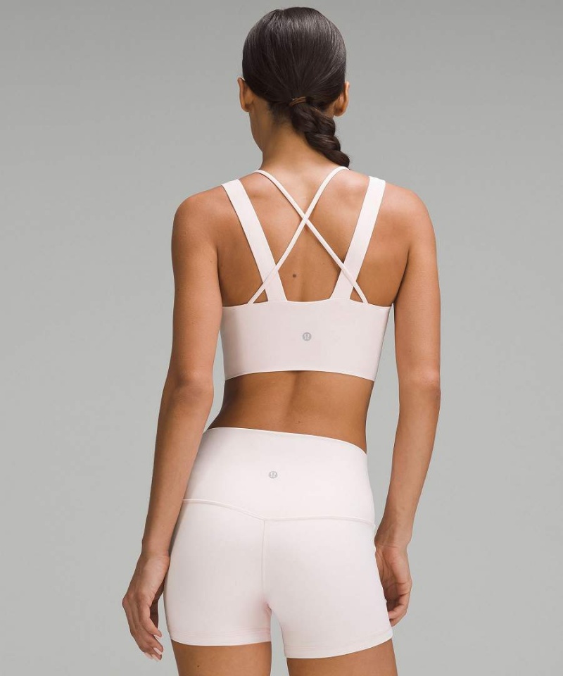 Sujetador Deportivo Lululemon Like a Cloud Longline Bra Light Support, D/DD Cup Mujer Rojas Claro Chile | 034GWKXMJ
