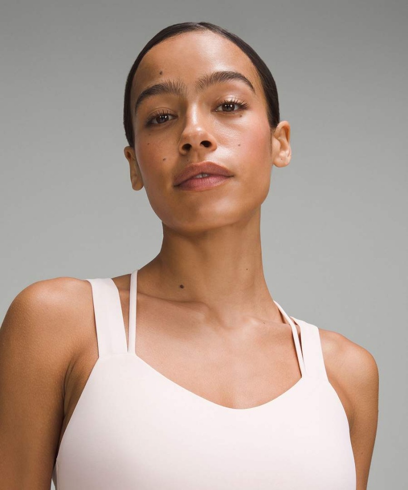 Sujetador Deportivo Lululemon Like a Cloud Longline Bra Light Support, D/DD Cup Mujer Rojas Claro Chile | 034GWKXMJ
