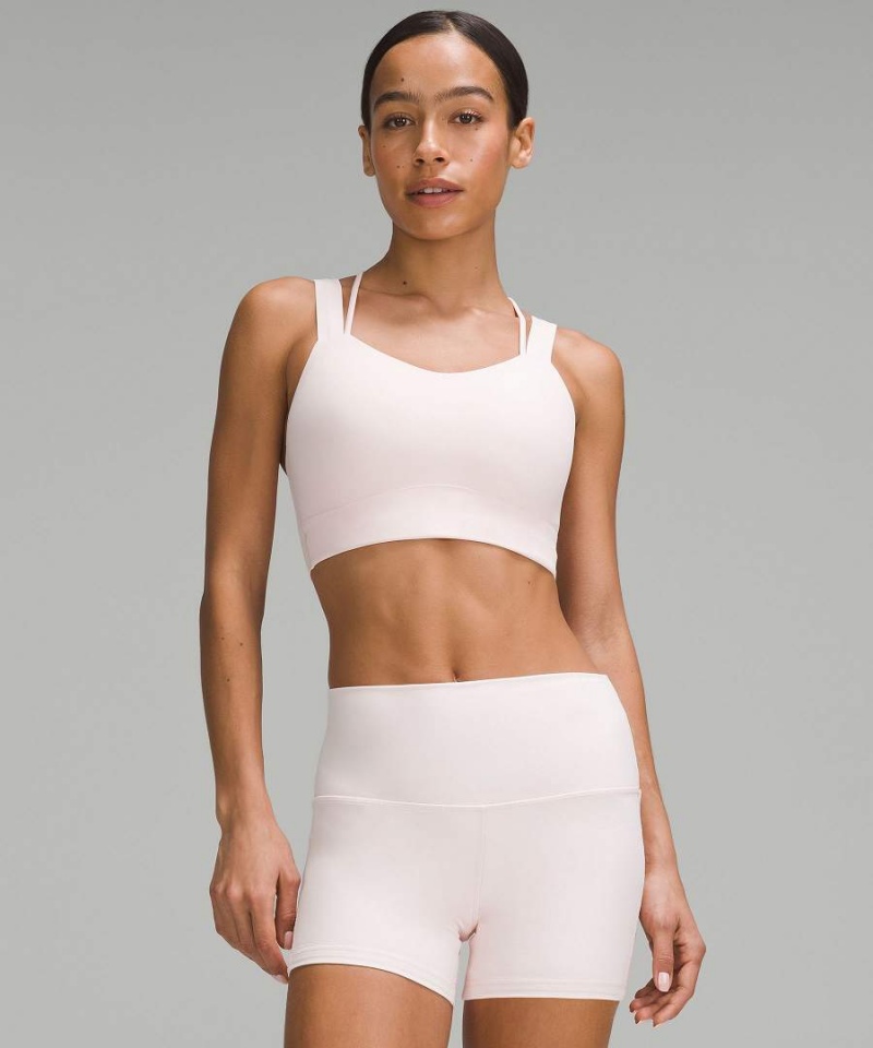 Sujetador Deportivo Lululemon Like a Cloud Longline Bra Light Support, D/DD Cup Mujer Rojas Claro Chile | 034GWKXMJ