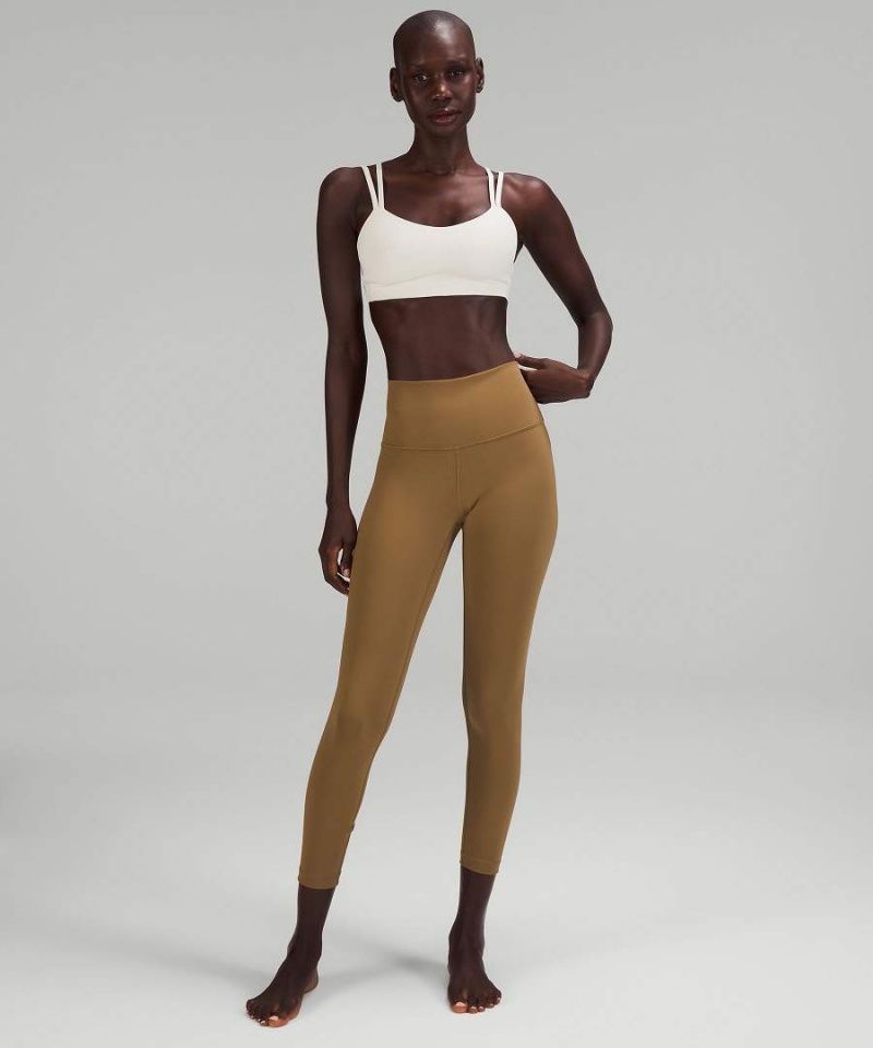 Sujetador Deportivo Lululemon Like a Cloud Acanalado Bra Light Support, B/C Cup Mujer Beige Chile | 629RACLQM